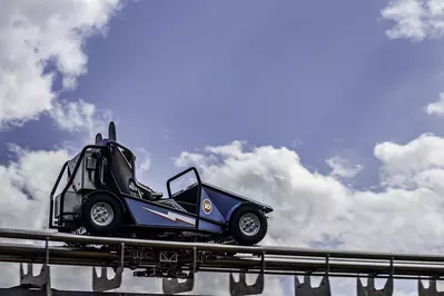 Avalanche Snow Coaster at Rowdy Bear's Smoky Mountain Snowpark