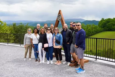 Group photo at SkyLand Ranch