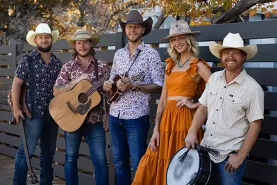 band at Chuckwagon Supper at The Ranch