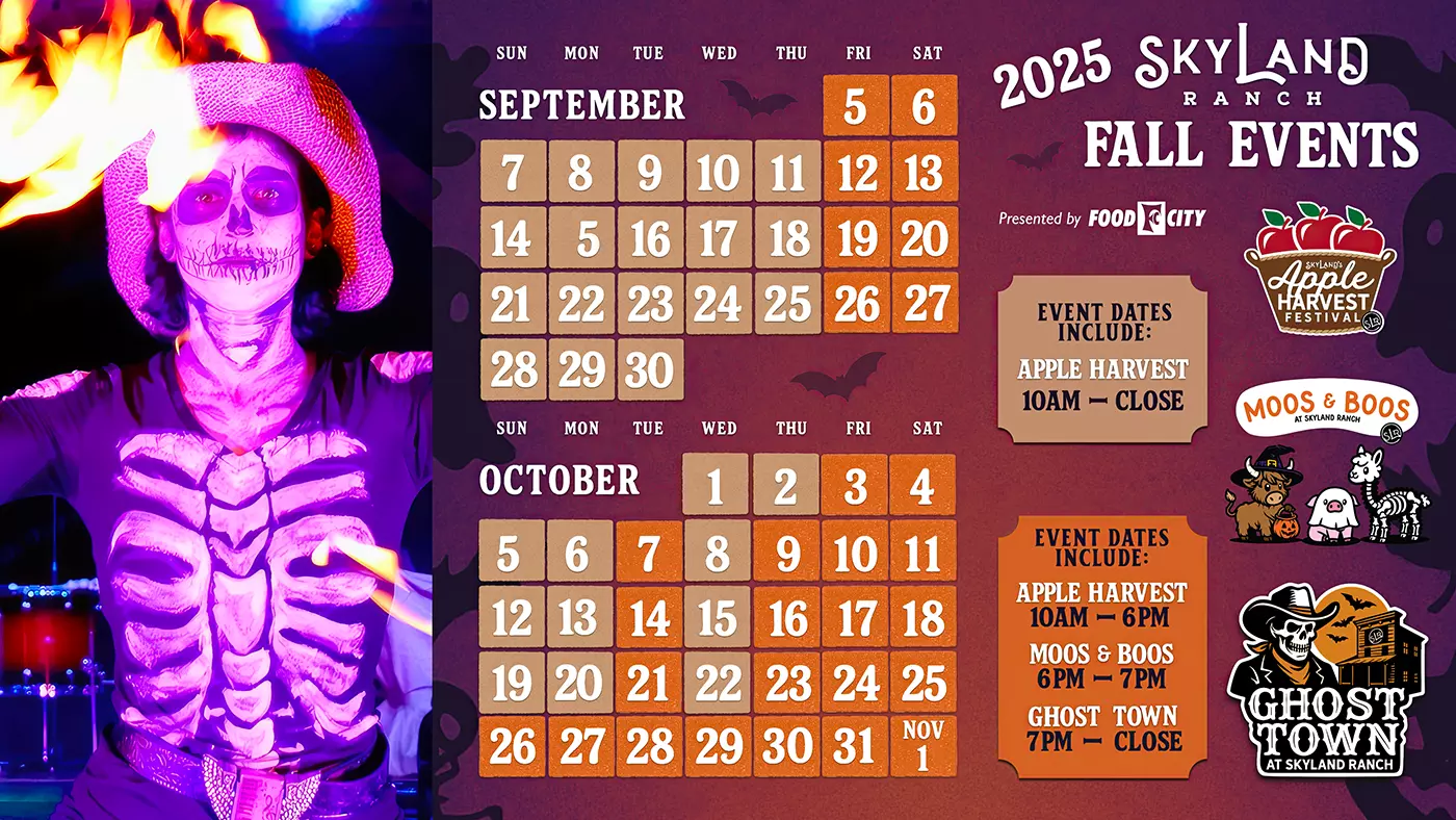 Ghost Town Calendar