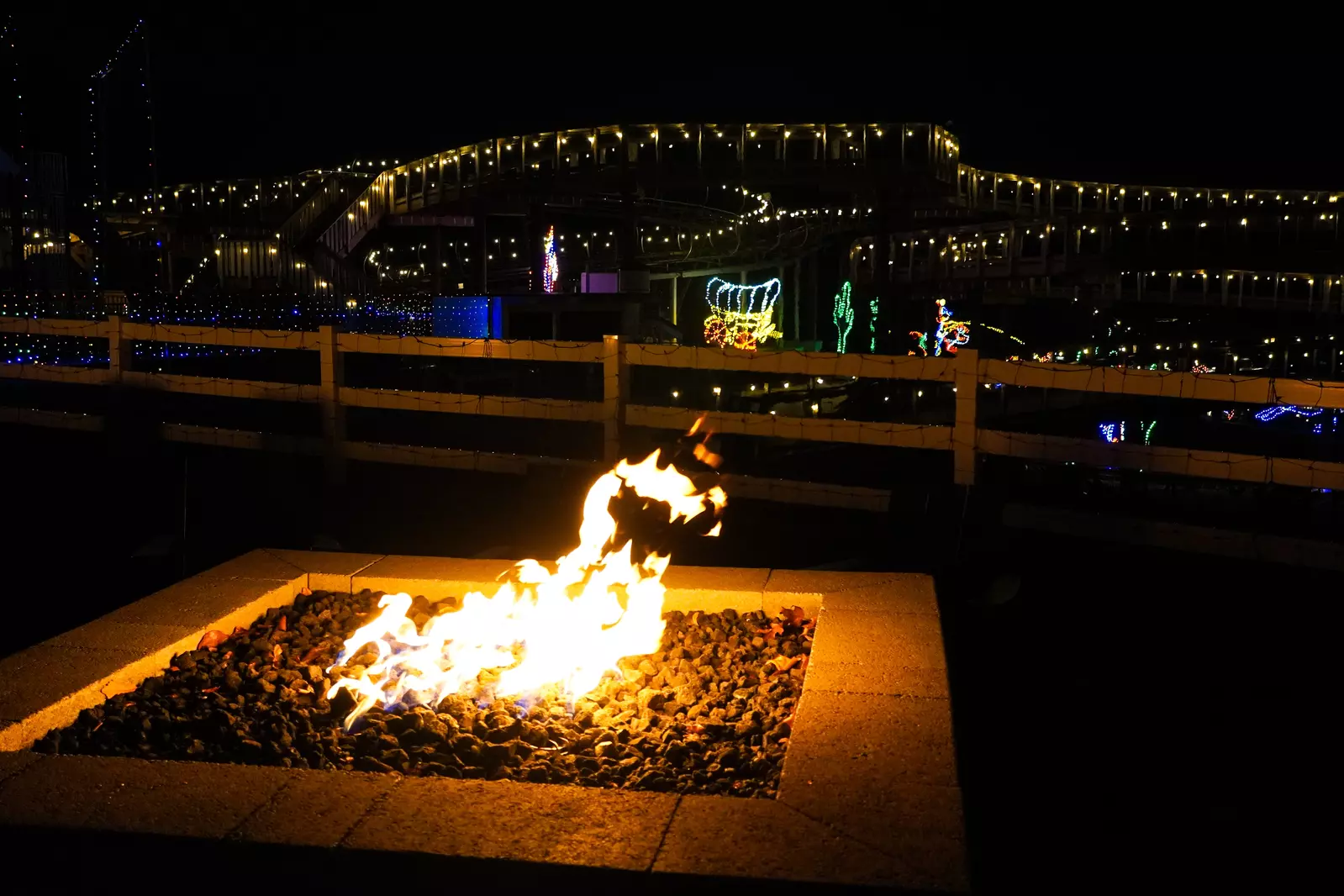 firepit at Skyland